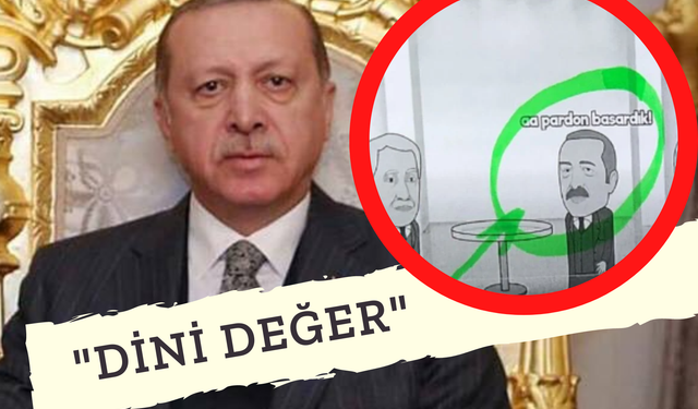 Türkiye'yi Sallayan Soruşturma! Erdoğan Çizimi "Suç" Dendi! "Erdoğan Dini Değer" Kavgası Başladı!