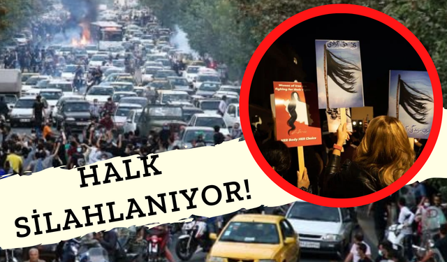 İran'da Protestocular Bir Şehri Ele Geçirdi! Halk Polisi Ve İdareyi Etkisiz Hale Getirmeyi Başardı!