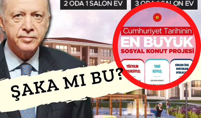 Cumhuriyet Tarihinin En Büyük Konut Projesi de Patladı! Beklenen Eski Sosyal Konut Projesi Çıktı!