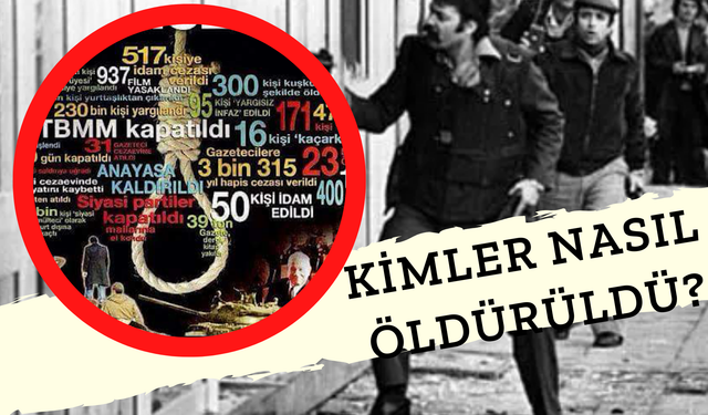 Bilinen Ve Unutulmayan 12 Eylül Suikastleri! Tarihleri Ve Zanlıları İle.... İşte O Meşhur Liste!