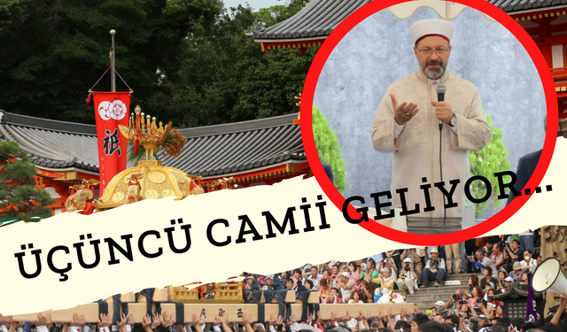 Yeni Bir Cami Lazım! Diyanet İşleri Başkanı Erbaş Atesit Nüfusu İle Ünlü Japonya Gezisinde İhtiyaç Belirledi!