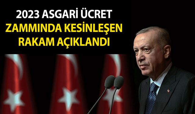 2023 Ocak ayı asgari ücret zammında daha önce verilmeyen rakam verildi! İşte kesinleşen miktar