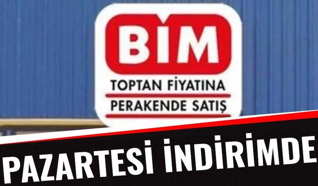 Kasım Ayı Bereketi ile Geliyor! BİM dev indirime giriyor