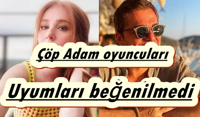 Çöp Adam oyuncuları başrolleri Elçin Sangu Engin Altan Düzyatan uyumu sıfır! Gözler Uras ta