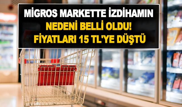 Migros markette izdihamın nedeni belli oldu! Yalnızca bugün ve yarın geçerli! Sıvı yağ fiyatları 15 TL'ye düştü