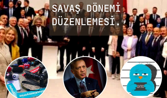 Sansür Yasası AYM Yolcusu! 'Savaş Dönemi Düzenlemesi' Çıktı!