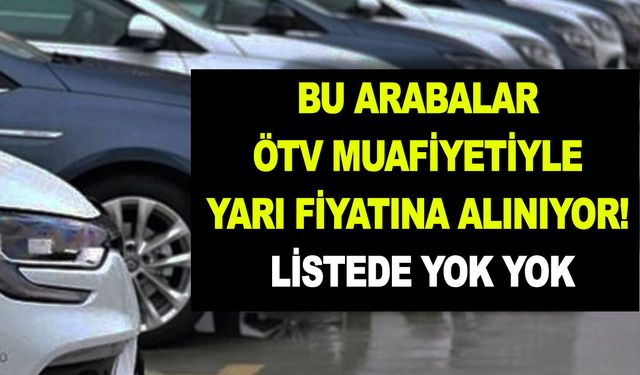 Skoda Octavia, Dacia Duster, Fiat Egea! İşte ÖTV muafiyeti ile satın alınabilecek sıfır otomobiller! Listede yok yok