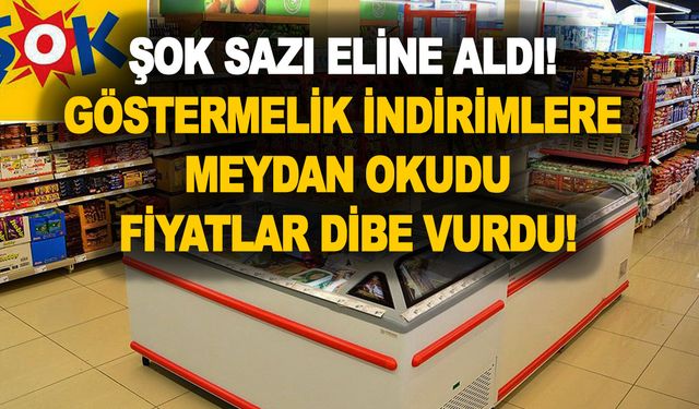 ŞOK sazı eline aldı! Göstermelik indirimlere meydan okudu! Ayçiçek yağı, toz şeker, çay, yumurta fiyatları dibe vurdu