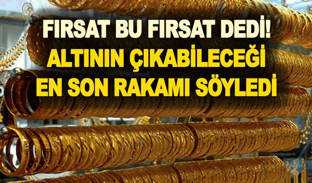 Vatandaş ters köşe! Fırsat bu fırsat dedi altının çıkabileceği en son rakamı söyledi alan aldı, almayan bin pişman