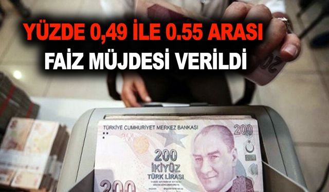 Yüzde 0,49 ile 0.55 arası faiz müjdesi bugün geldi! Ev, araba ve ihtiyaç kredisi olarak herkese verilecek