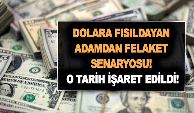 Dolara fısıldayan adamdan felaket senaryosu! O tarih işaret edildi! Elinde 1 doları olan bile hemen baksın