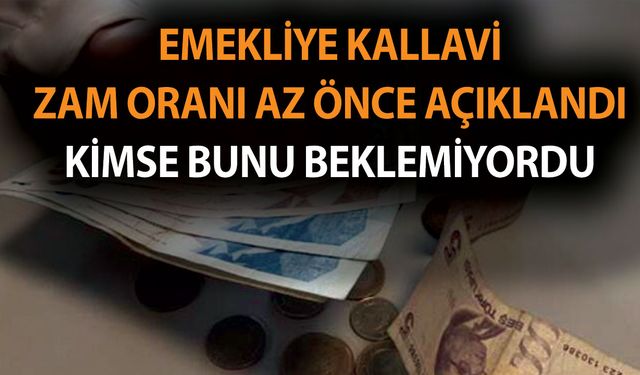 Emekli maaşı 2023 Ocak ayı kallavi zam oranı az önce resmen açıklandı! Kimse bunu beklemiyordu