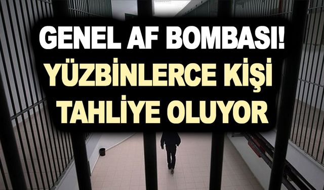 Kasım 2022 af yasası son dakika çıktı mı? Genel af geldi mi? Yüzbinlerce kişi tahliye oluyor