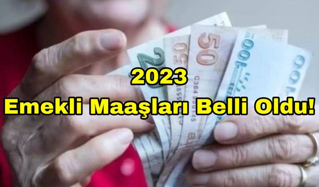 Emeklilere Müjde! Yapılacak Zam Oranı Netleşti! İşte Ocak 2023 Emekli Maaşları!