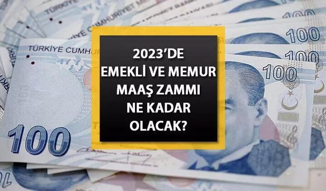 Ocak 2023 Emekli Maaş Zam Oranları Belli Oldu! Emekli Maaşı Ne Kadar Olacak?