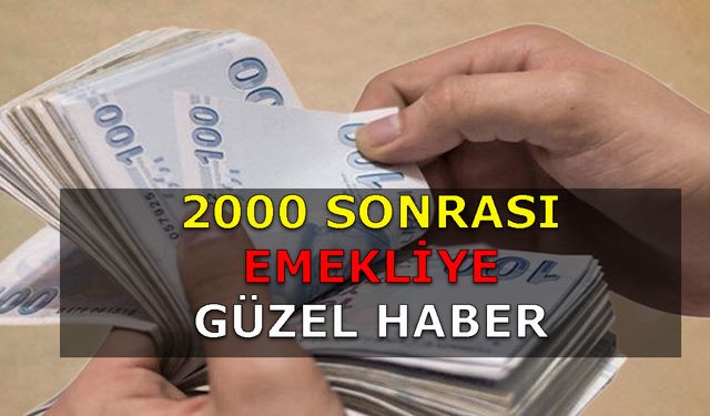 2000’den Sonrası Emekliler İçin Maaş Farkı Kapandı! Uyum Yasasında Kritik Değişim