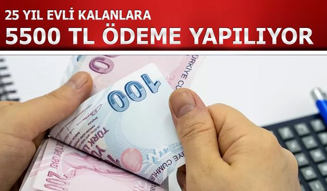 Ev Hanımları İçin Yeni Düzenleme Müjdesi! 25 Yıl Evli Kalan Ev Hanımları Aylık 5 Bin 500 TL