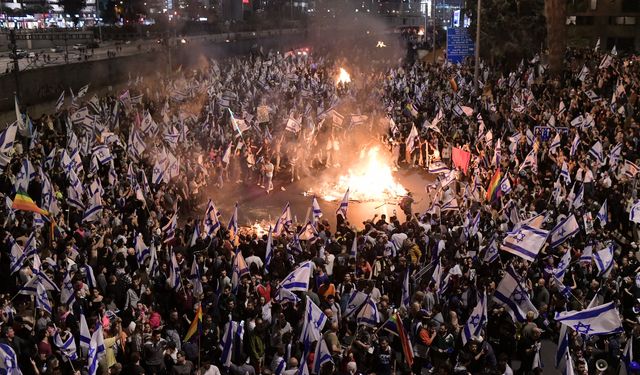 Protestoların Çığrından Çıktığı İsrail'de Netanyahu'dan ‘Biz Kardeş İnsanlarız’ Açıklaması