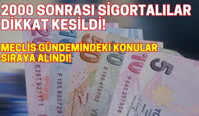 2000 sonrası sigortalılar dikkat kesildi! Emeklilik için sıra geldi!