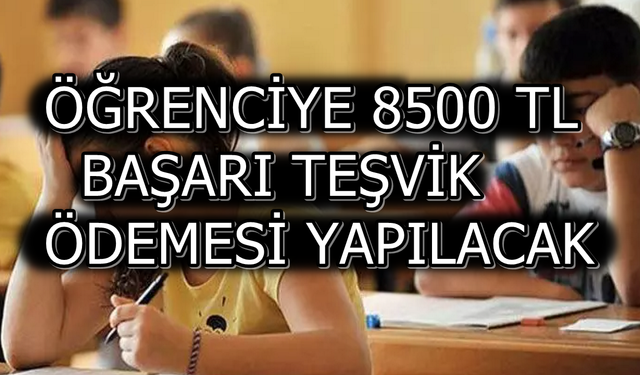 Öğrenciye Asgari Ücret Kadar Destek Sağlanacak! Öğrencinin Eğitim İhtiyacına 8500 TL Yardım Ödenecek!