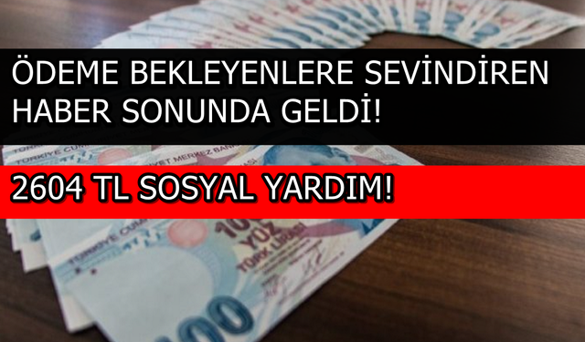 Bakanlık Herkese Ödemeye Başladı! Bu Yaşın Üstündeyseniz Vakit Kaybetmeden Destek Ödemenizi Alın!