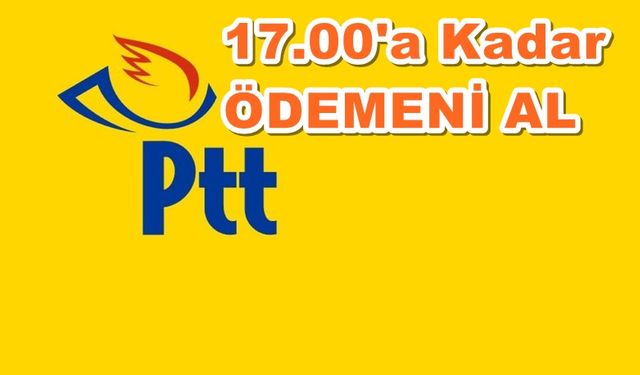 17.00'a Kadar PTT'ye Gelenlere 2000 TL Ödeniyor! Bakanlık Nakit Yardımları İçin Harekete Geçti!