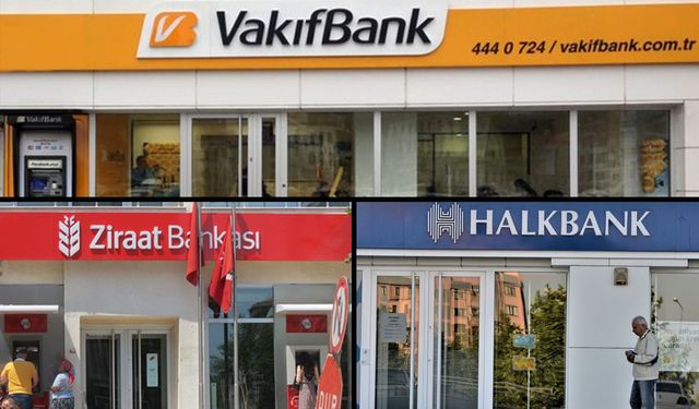 Ziraat Bankası, Vakıfbank ve Halkbank 100 Bİn TL Kredide Daha Düşük Faiz Oranı Belirlendi!