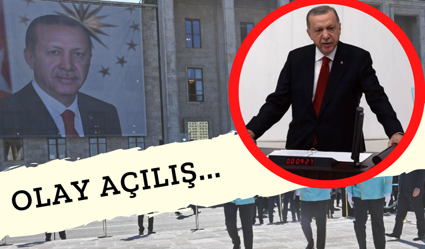 TBMM Açılışına Öne TİP Damga vurdu Sonra CHP! Meral Akşener de Katılmadı! Erdoğan Neler Söyledi? Neler Yaşandı?
