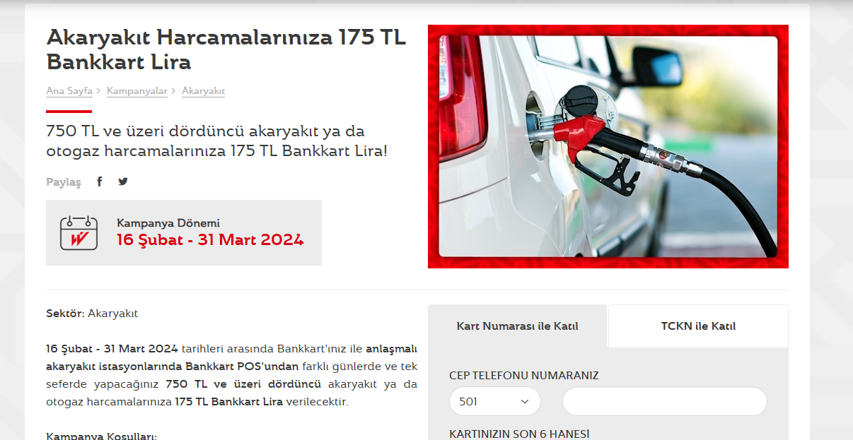 Benzin Harcamalarınıza 175 TL Karşılıksız Para Veriliyor14